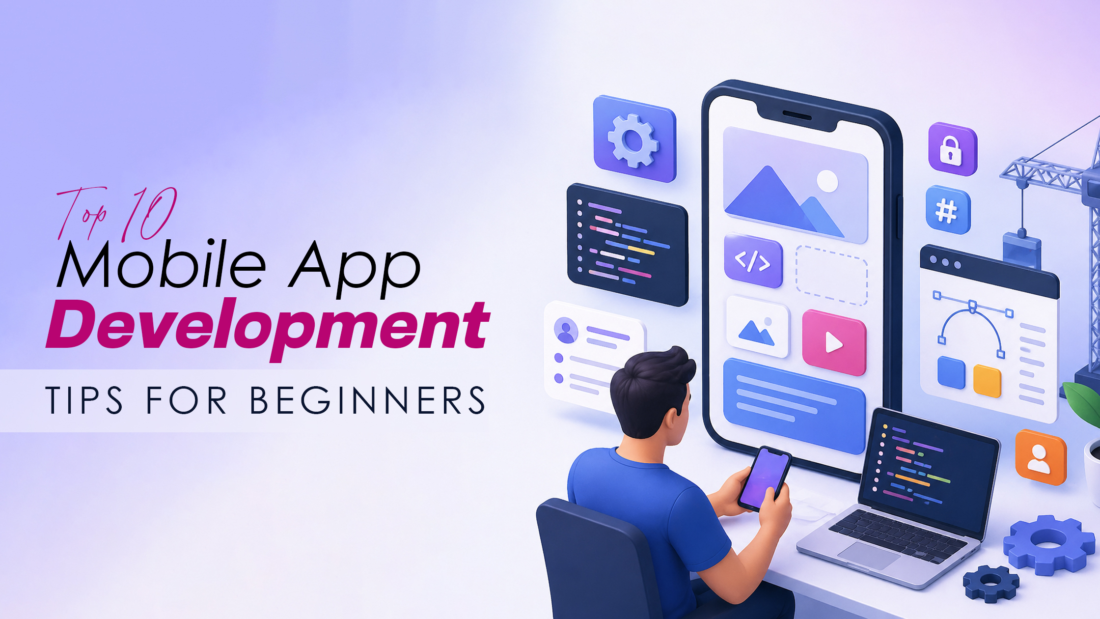 Top 10 Mobile App Development Tips for Beginners banner